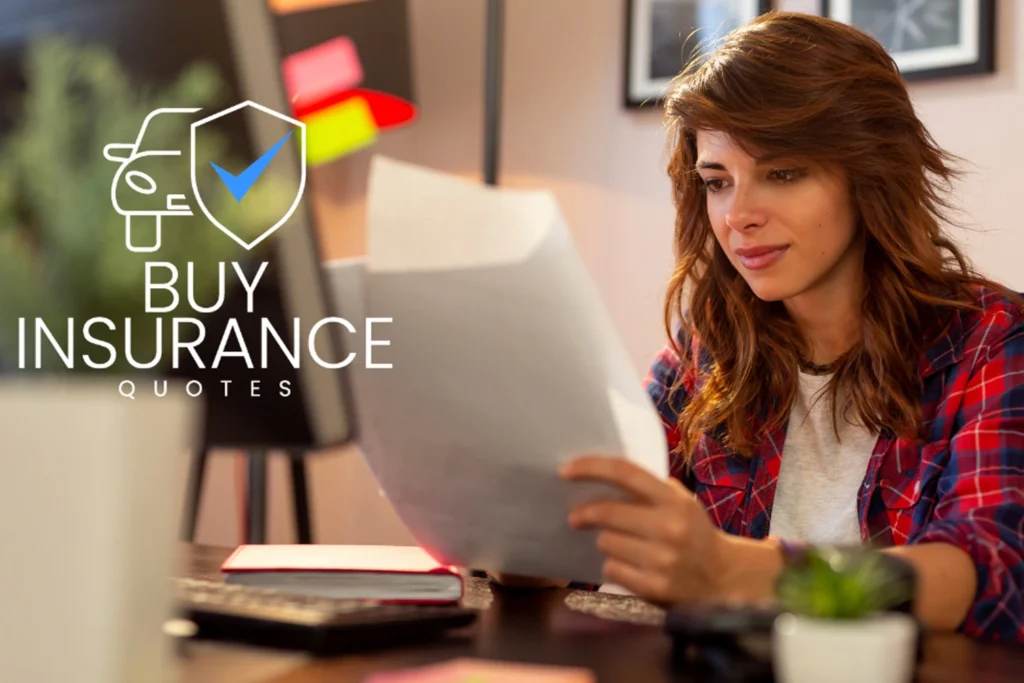 Driver preparing information for an online auto insurance quote